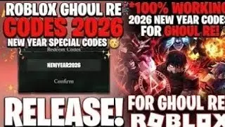 ROBLOX GHOUL RE CODES | *RELEASE* ROBLOX CODES 🎁