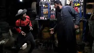 اكتشاف احدث ورشة كاوتش ف العالم كلها ا  سمها ورشة( اشرف الميت  ) بكوم ابو خلاد ببنى سويف