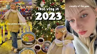 🎄🧸 last vlog in 2023: итоги года, КУДА СХОДИТЬ зимой в Москве, шоппинг, рамен, ёлка из Pinterest