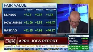 April Jobs Report Numbers Were So Low, CNBC&rsquo;s Steve Liesman Thought They Were Wrong