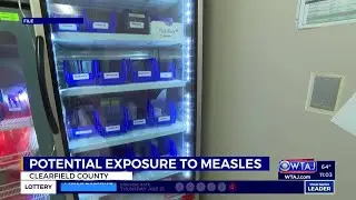 Out-of-state person with measles visited these central Pennsylvania places