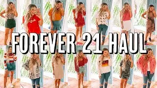 huge forever 21 try-on haul: FALL 2019