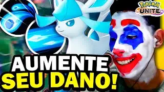 DICAS de COMO JOGAR de GLACEON no POK&Eacute;MON UNITE