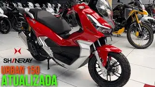 NOVA SHINERAY URBAN 150 2024 ATUALIZADA + PREÇO