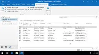 Change Outlook Contact Fields