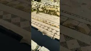 Античная мозаика с 3D эффектом.