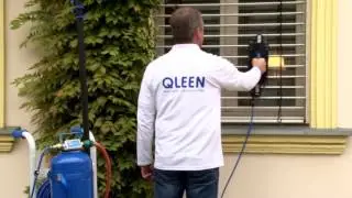 Mycie, czyszczenie żaluzji wodą demineralizowaną 💧 Urządzenia QLEEN by Lehmann