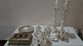 My Silver Pooja Collection | Silver Pooja items | Archana 's  delicious Recipes
