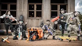 LTT Nerf War Game: The Daring Escape of the SEAL Heroes X Nerf Guns Face the Unknown!
