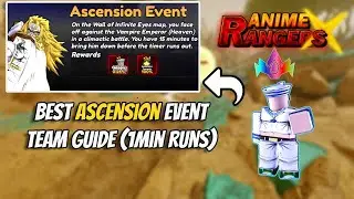 The Best New Team for (Anime Rangers X) Ascension Team Guide