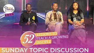 I AM FAMILY CHURCH | | Sunday School Discussion Panel