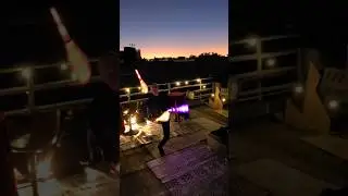 Drop🎵🤯 #juggling #firearts #ledflow #flowjuggle #brooklyn #nightlife @ConnorPrice_ @flowjuggle