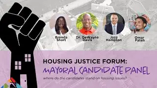 Fall '25 Housing Justice Forum: Mayoral Candidate Panel