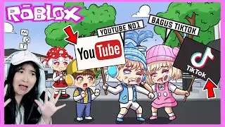 Aku dan Abangku Bertengkar Hebat, Akibat YOUTUBE dan TIKTOK! (ROBLOX) @bangboygamingYT