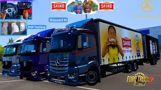 Sasko Bread Delivery! 🍞 Mercedes Antos in ETS2 #Sasko #ETS2 #Trucking