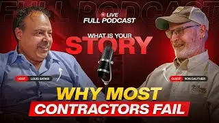 From Floors to Fortunes: This Contractor's 30-Year Journey Will Shock You! | On What is Your Story?