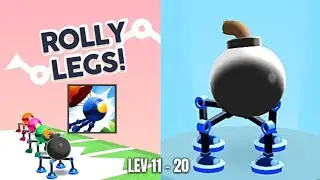 ROLLY LEGS | Level 11 - 20 | Gameplay | GAME GREAT ASHOKA