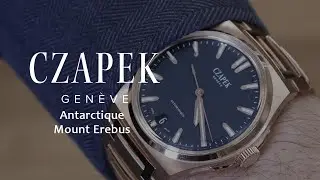 First Look at the Czapek Antarctique Mount Erebus