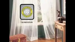 Thermalogic&trade; ThermaSheer&trade; Insulating Semi-Sheer Window Curtain Panels - Plow & Hearth
