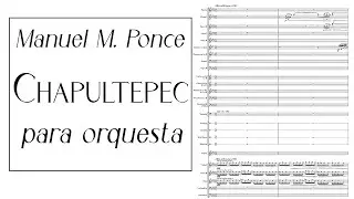 Manuel M. Ponce - Chapultepec (1934) Score
