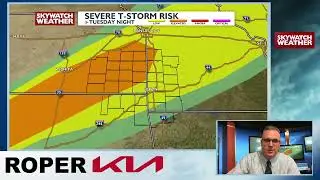 Monday Youtube:  Severe threat increasing the next 36 hours.