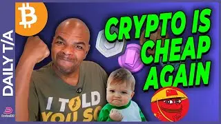 CRYPTO CHEAP AGAIN!!! [I am in deep with $PEIPEI now]
