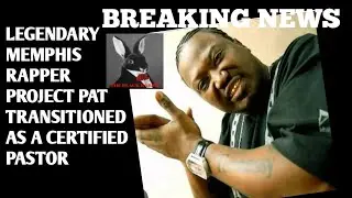 BREAKING NEWS MEMPHIS LEGEND PROJECT PAT BECOMES CERTIFIED PASTOR PREACHING THE WORD OF GOD