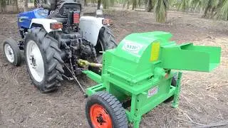Mini Tractor PTO Operated Shredder Cum Pulverizer Machine # +91-8056939228