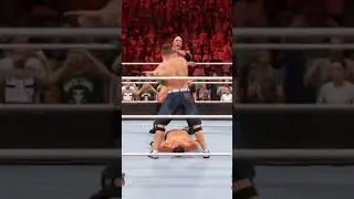 The Rock And John Cena Deliver Double People's Elbow (WWE 2K22)