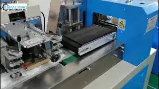 Automatische KN95 gezichtsmasker N95 masker flow type zak folie verpakking verzegelende verpakkingsm