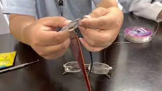 半框眼鏡如何拆下鏡片