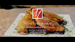 Slow Roast Duck Legs and Braised Red Cabbage in the Wood Fired Oven