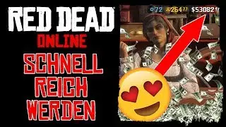 😍 Schnell reich werden! Teil 2 + Teleport Trick | Schnell 540$ | Red Dead Online | DCine Gaming