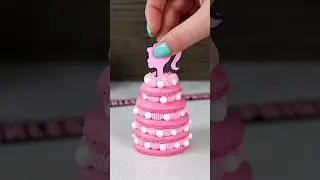 Barbie Mac Stack! 💕 #macaron #barbie #shortsvideo #shorts