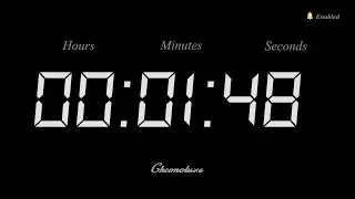 1-Minute 48 Second Timer | Clean and Sleek Countdown