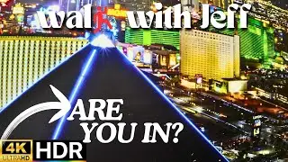 Experience the Magic: Mandalay Bay to the PYRAMID! Walk With Jeff! 🌟🚶&zwj;♂️