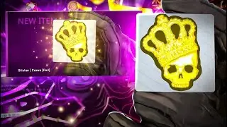 😱EPICKA SKRZYNKA Z NAKLEJKAMI !?!!🔥SKINS