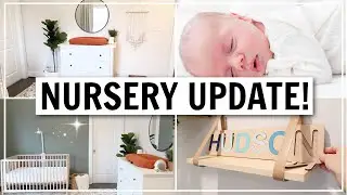 NURSERY UPDATE // NURSERY TOUR // DIY NURSERY DECOR // Boy Nursery Ideas