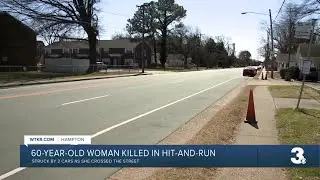 60-year-old woman killed in hit-and-run