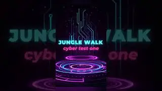 Jungle Walk  - Cyber test one / AI Drum&Bass #drumandbass #electronicmusic #aimusic #dnb #jungle