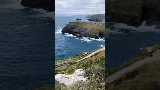 Tintagel Castle, Cornwall UK #shorts