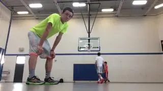 Pick up game!! Connor(orange) Anthony(white) Noah(neon)