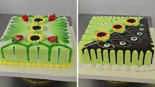 Ideas de Pasteles Cuadrados para Cumplea&ntilde;os