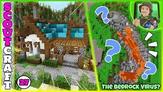 THE BEDROCK VIRUS & BUTCHER HOUSE | ScoutCraft 1 - Episode 27