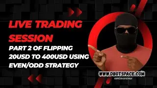 4USD TO 100USD FLIPPING CHALLENGE IN 2 HOUR LIVE TRADING SESSION @WWW.DBOTSPACE.SITE