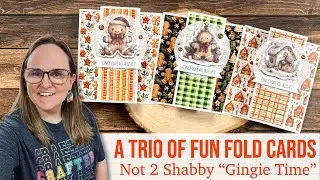 How to Use 6x6 Paper with the October '25 SheetLoad of Cards | @Not2ShabbyShop It's Gingie Time
