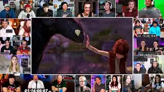 Hiccup and Toothless Become Friends | How to Train Your Dragon&lrm; (2010) reaction mashup