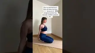 Renforce les muscles du haut du dos et am&eacute;liore la souplesse de tes &eacute;paules avec cet exercice #yoga
