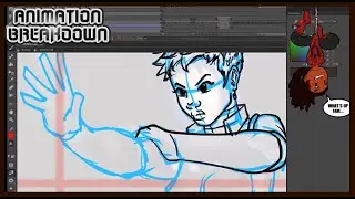 Animation Breakdown: WIP Cassie's Fire Blast Sequence