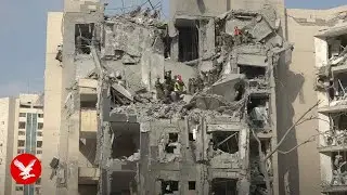 Live: Israeli rescue team search for survivors after Iran missile attack